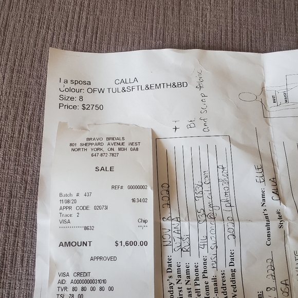 Bridal Gown Bravo Bridals GREAT CONDITION - Picture 15 of 16